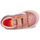 Shoes Girl Low top trainers Vans Old Skool V SUNRISE GLITTER MULTI/TRUE WHITE Orange / Red