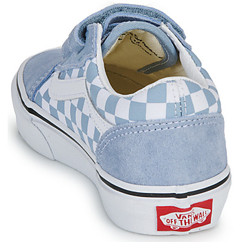 Vans UY Old Skool V COLOR THEORY CHECKERBOARD DUSTY BLUE Blue