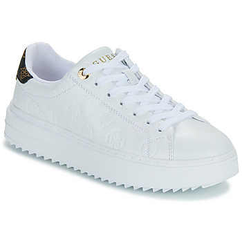 Shoes Women Low top trainers Guess DENESA 4 White