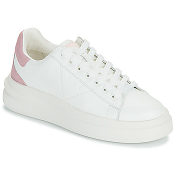 Shoes Women Low top trainers Guess ELBINA White / Pink