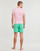 Clothing Men short-sleeved t-shirts Polo Ralph Lauren T-SHIRT AJUSTE EN COTON Pink