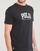 Clothing Men short-sleeved t-shirts Polo Ralph Lauren T-SHIRT AJUSTE EN COTON SERIGRAPHIE POLO RALPH LAUREN Black