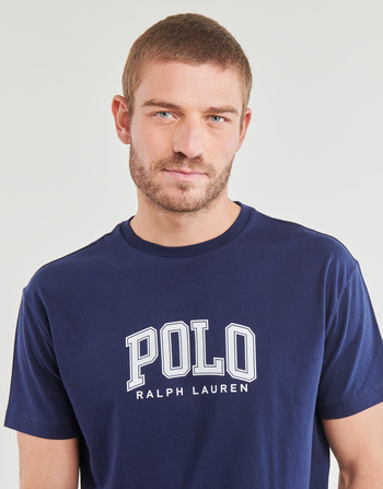 Polo Ralph Lauren T-SHIRT AJUSTE EN COTON SERIGRAPHIE POLO RALPH LAUREN Marine