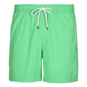 Clothing Men Trunks / Swim shorts Polo Ralph Lauren MAILLOT DE BAIN UNI EN POLYESTER RECYCLE Green / Classic / Kelly
