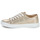 Shoes Women Low top trainers Only ONLNICOLA CANVAS SNEAKER METALLIC Gold