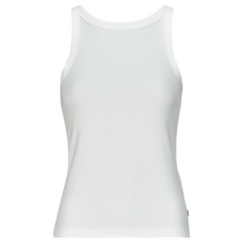 Clothing Women Tops / Sleeveless T-shirts Levi's DREAMY TANK White