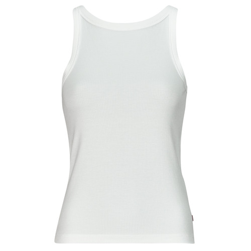 Clothing Women Tops / Sleeveless T-shirts Levi's DREAMY TANK White