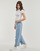 Clothing Women Flare / wide jeans Levi's BAGGY DAD Lightweight Blue