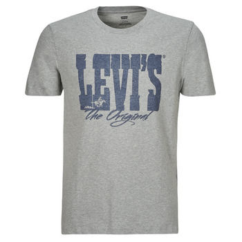 Levi's GRAPHIC CREWNECK TEE Grey