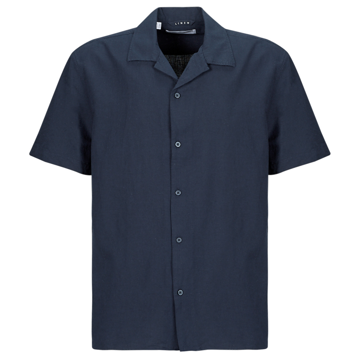 Clothing Men short-sleeved shirts Selected SLHRELAXNEW Marine