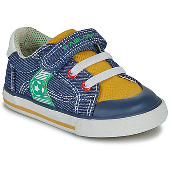 Shoes Boy Low top trainers Pablosky  Blue / Yellow