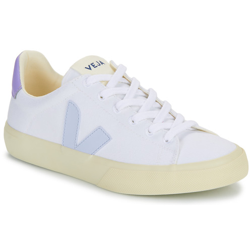 Shoes Women Low top trainers Veja CAMPO CANVAS White