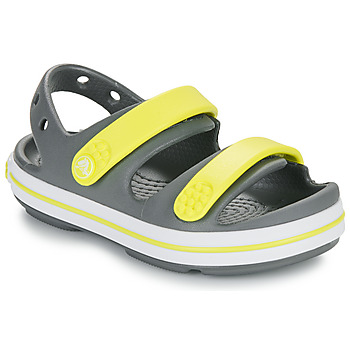 Shoes Children Sandals Crocs Crocband Cruiser Sandal T Grey / Yellow