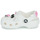 Shoes Children Clogs Crocs Classic IAM Cat Clog T White / Pink