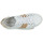 Shoes Women Low top trainers NeroGiardini E409954D White / Cognac / Gold