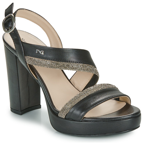 Shoes Women Sandals NeroGiardini E410220D Black