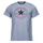 Clothing short-sleeved t-shirts Converse CHUCK PATCH TEE THUNDER DAZE Blue