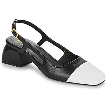 Shoes Women Court shoes Fericelli LEA Black / White