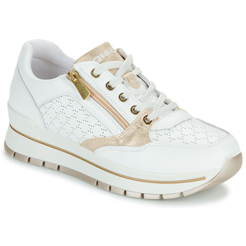 Shoes Women Low top trainers IgI&CO  White / Gold