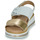 Shoes Women Sandals IgI&CO  White / Gold