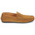 Shoes Men Loafers Selected SLHSERGIO SUEDE PENNY DRIVING SHOE B Cognac