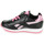 Shoes Girl Low top trainers Reebok Classic REEBOK ROYAL CL JOG 3.0 1V Black / Pink / Glitter