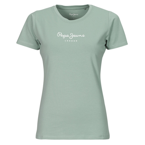 Clothing Women short-sleeved t-shirts Pepe jeans NEW VIRGINIA SS N Green