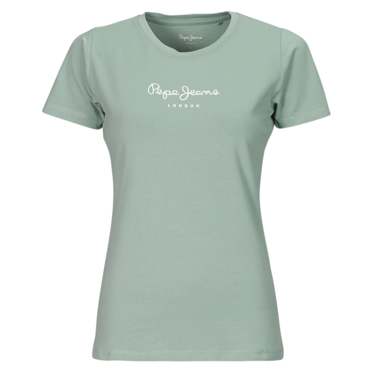 Clothing Women short-sleeved t-shirts Pepe jeans NEW VIRGINIA SS N Green