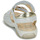 Shoes Girl Sandals Primigi BREEZE White / Gold