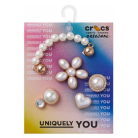 Accessorie Accessories Crocs Dainty Pearl Jewelry 5 Pack White / Gold