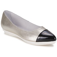 Shoes Women Ballerinas Alba Moda DRINITE Silver / Black