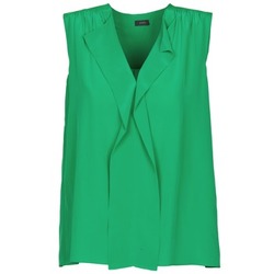 Clothing Women Tops / Sleeveless T-shirts Joseph DANTE Green