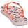 Shoes Girl Flip flops Havaianas KIDS SLIM GLITTER Pink / Black