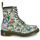 Shoes Women Mid boots Dr. Martens 1460 W Multi Floral Garden Print Backhand White / Multicolour