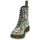 Shoes Women Mid boots Dr. Martens 1460 W Multi Floral Garden Print Backhand White / Multicolour
