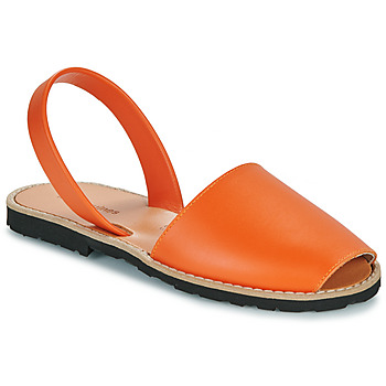 Shoes Women Sandals Minorquines AVARCA Orange