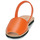 Shoes Women Sandals Minorquines AVARCA Orange
