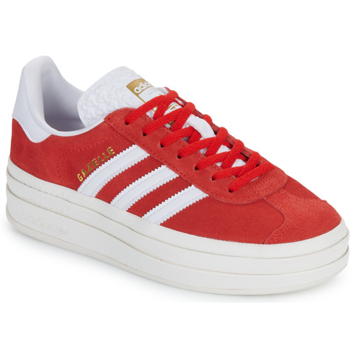 Shoes Women Low top trainers adidas Originals GAZELLE BOLD Red / White