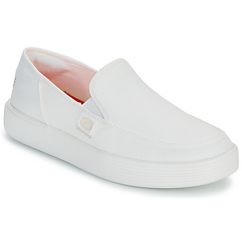 Shoes Men Slip ons HEYDUDE Sunapee M Canvas White