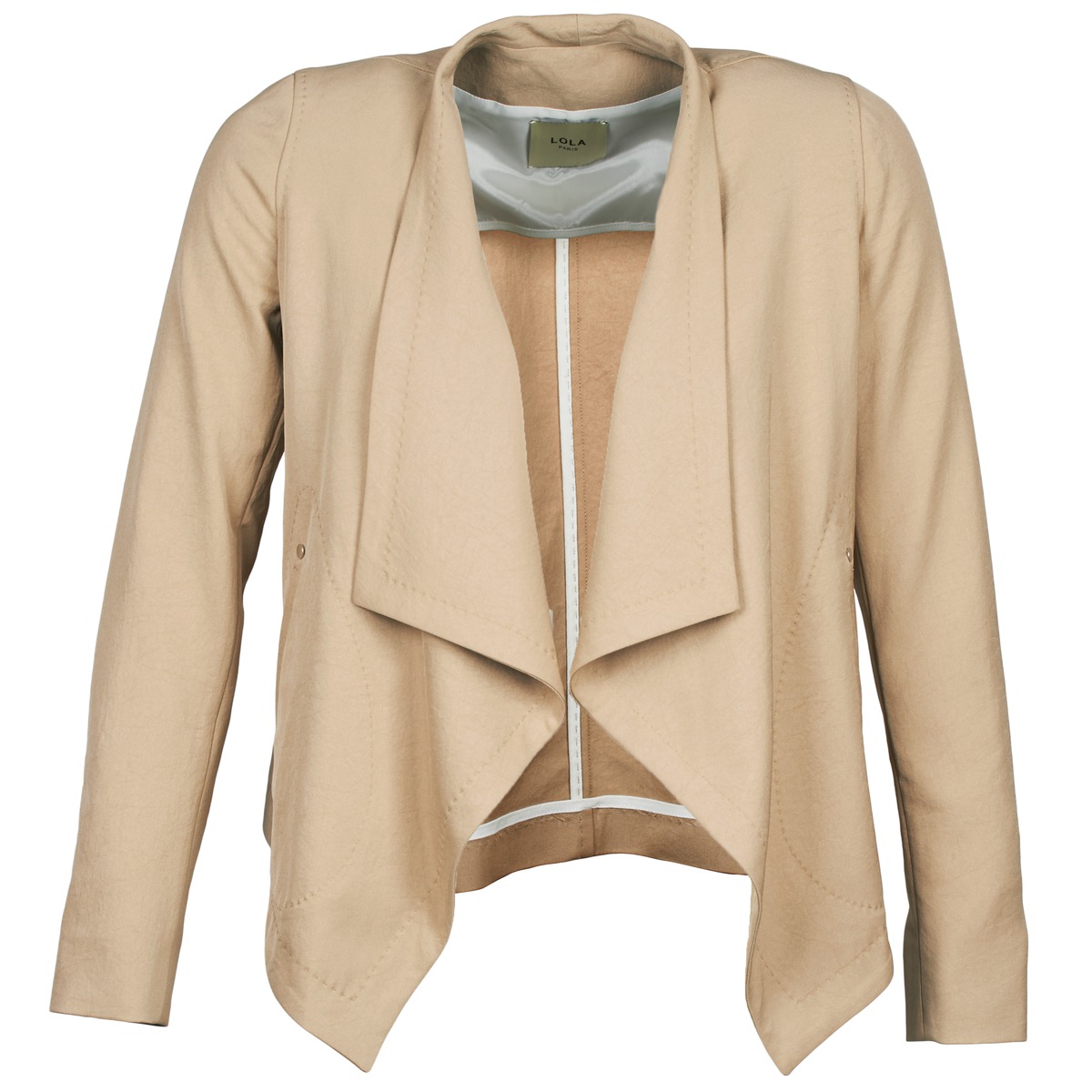 Clothing Women Jackets / Blazers Lola VESTIGE Beige