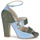 Shoes Women Sandals John Galliano A54250 Blue / Green