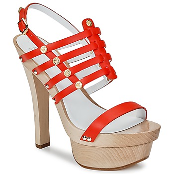 Shoes Women Sandals Versace DSL943T Red