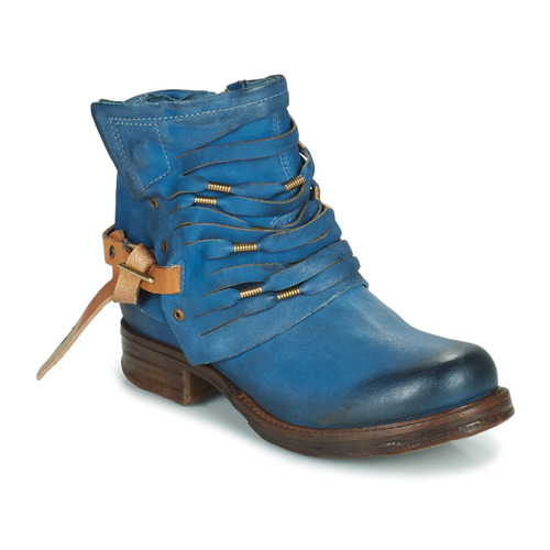 Passerby Dim Whichever Airstep / A.S.98 SAINT Blue - Fast delivery | Spartoo Europe ! - Shoes Mid  boots Women 219,20 €