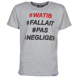 material Men short-sleeved t-shirts Wati B NEGLIGER Grey