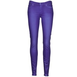 material Women slim jeans 7 for all Mankind THE SKINNY VINE LEAF Blue