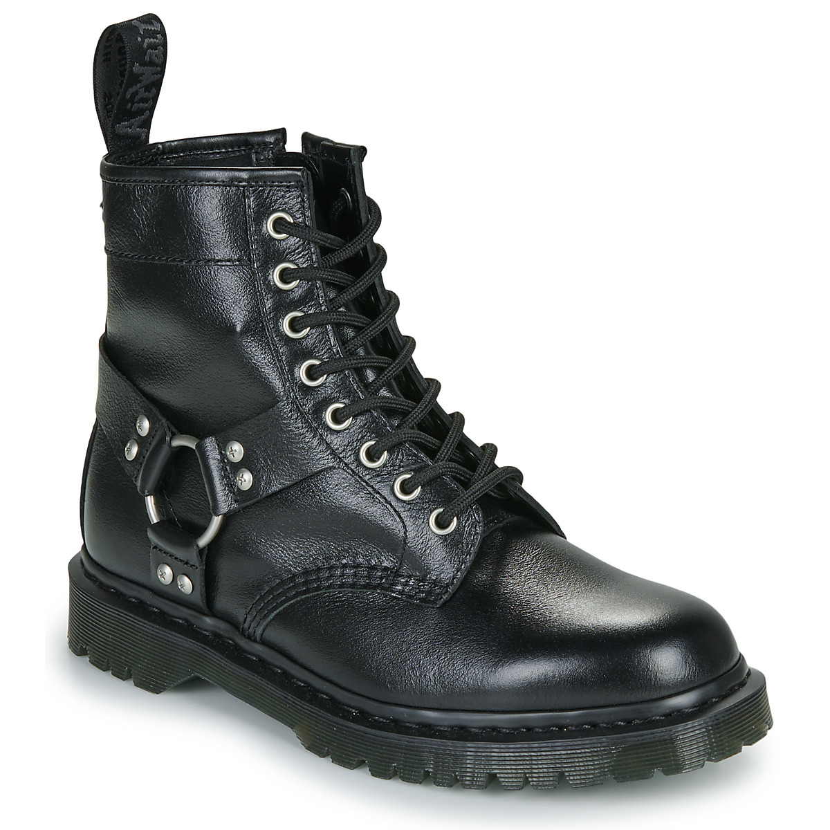 Dr. Martens 1460 HARNESS 8 EYE BOOT black - Fast delivery