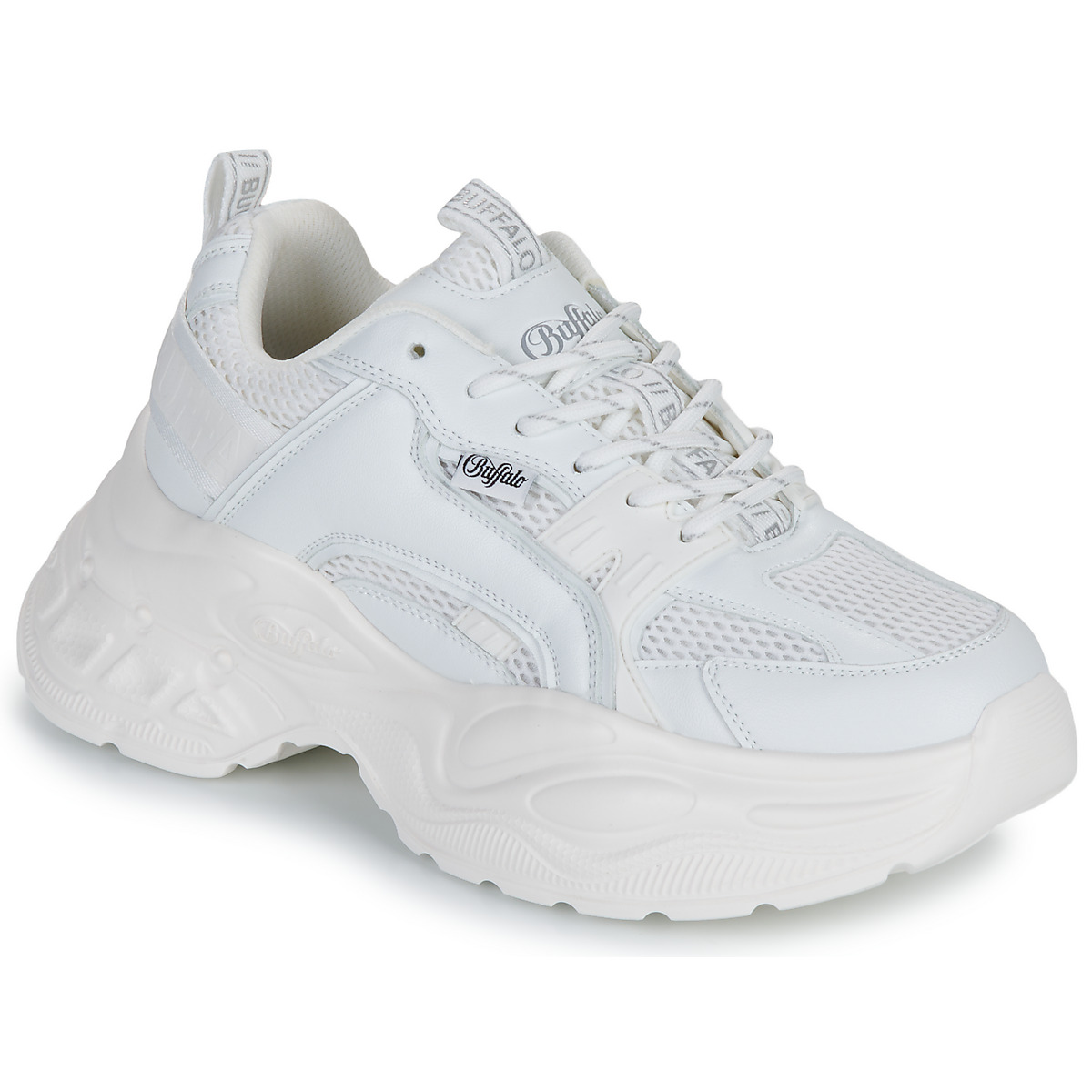 Buffalo YUNO White - Fast delivery | Spartoo Europe ! - Shoes Low