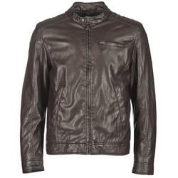 material Men Leather jackets / Imitation leather Benetton HOULO Brown