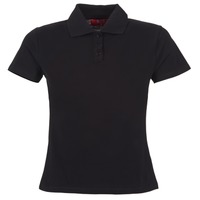 material Women short-sleeved polo shirts BOTD ECLOVERA Black