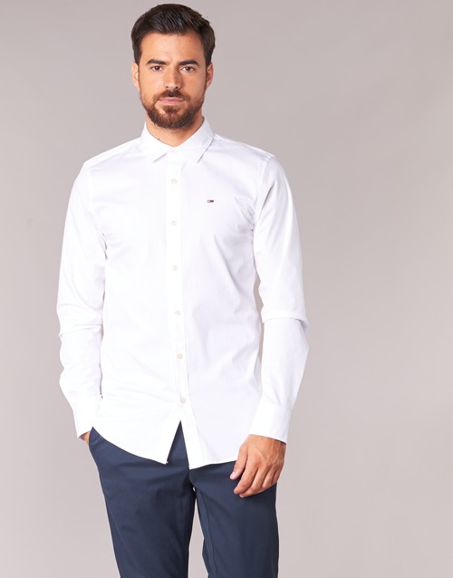 Clothing Men long-sleeved shirts Tommy Jeans KANTERMI White